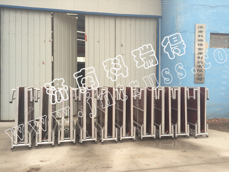 西安客戶(hù)訂購(gòu)鋁合金酒店折疊舞臺(tái)